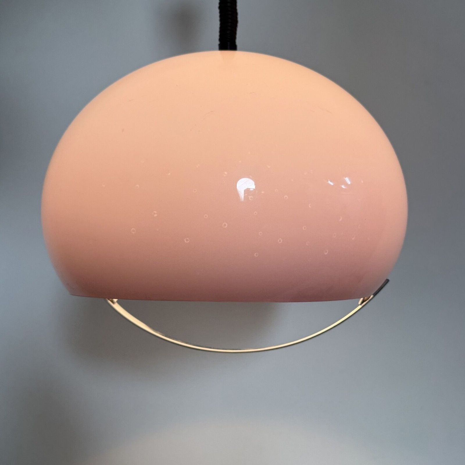 Mid-Century hanglamp van paars kunststof, Harvey Guzzini voor Meblo, jaren 1970 photo buy