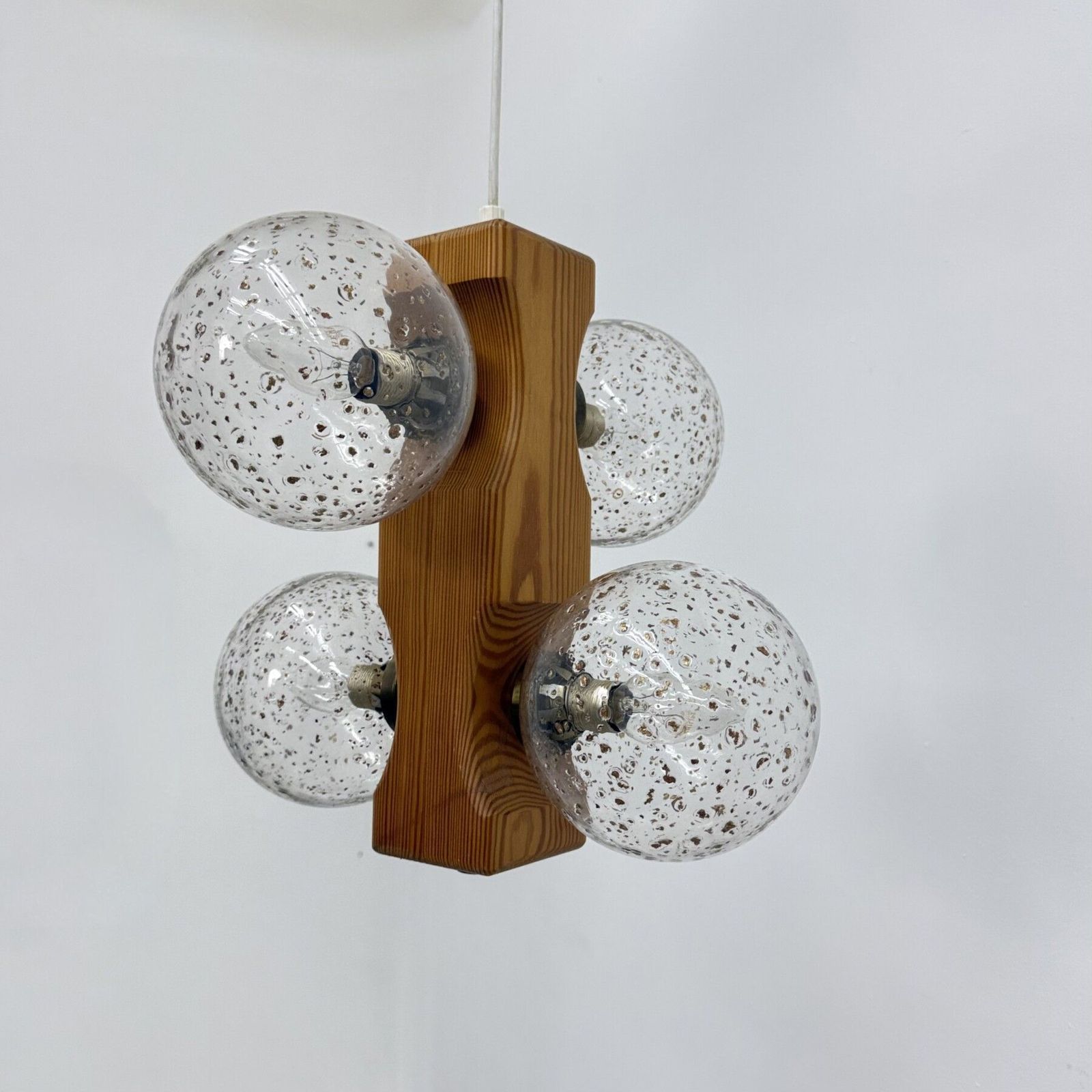 Verlichting Mid-Century Design Temde Leuchten Hanglamp, jaren 1970 photo