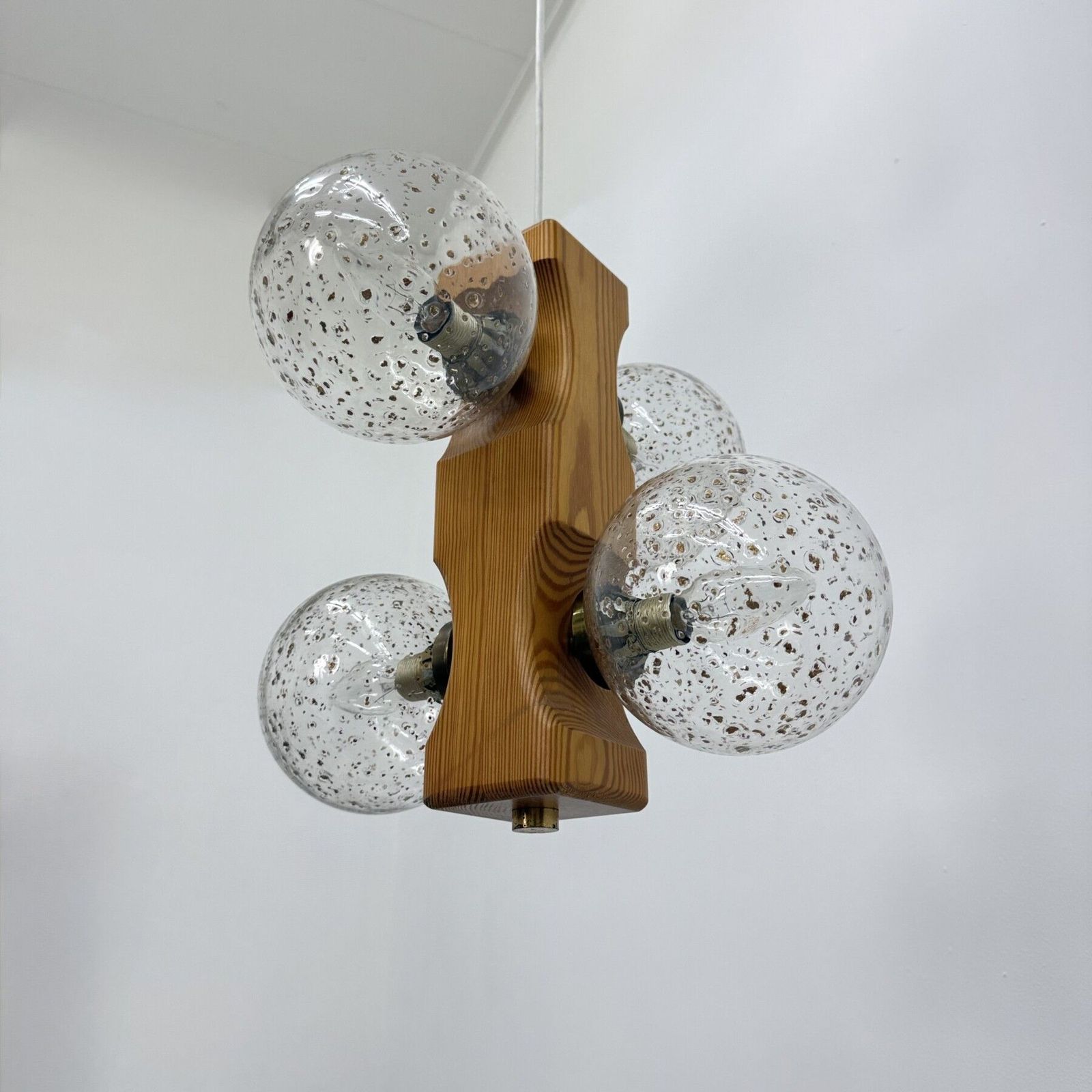 photo vinterior Mid-Century Design Temde Leuchten Hanglamp, jaren 1970