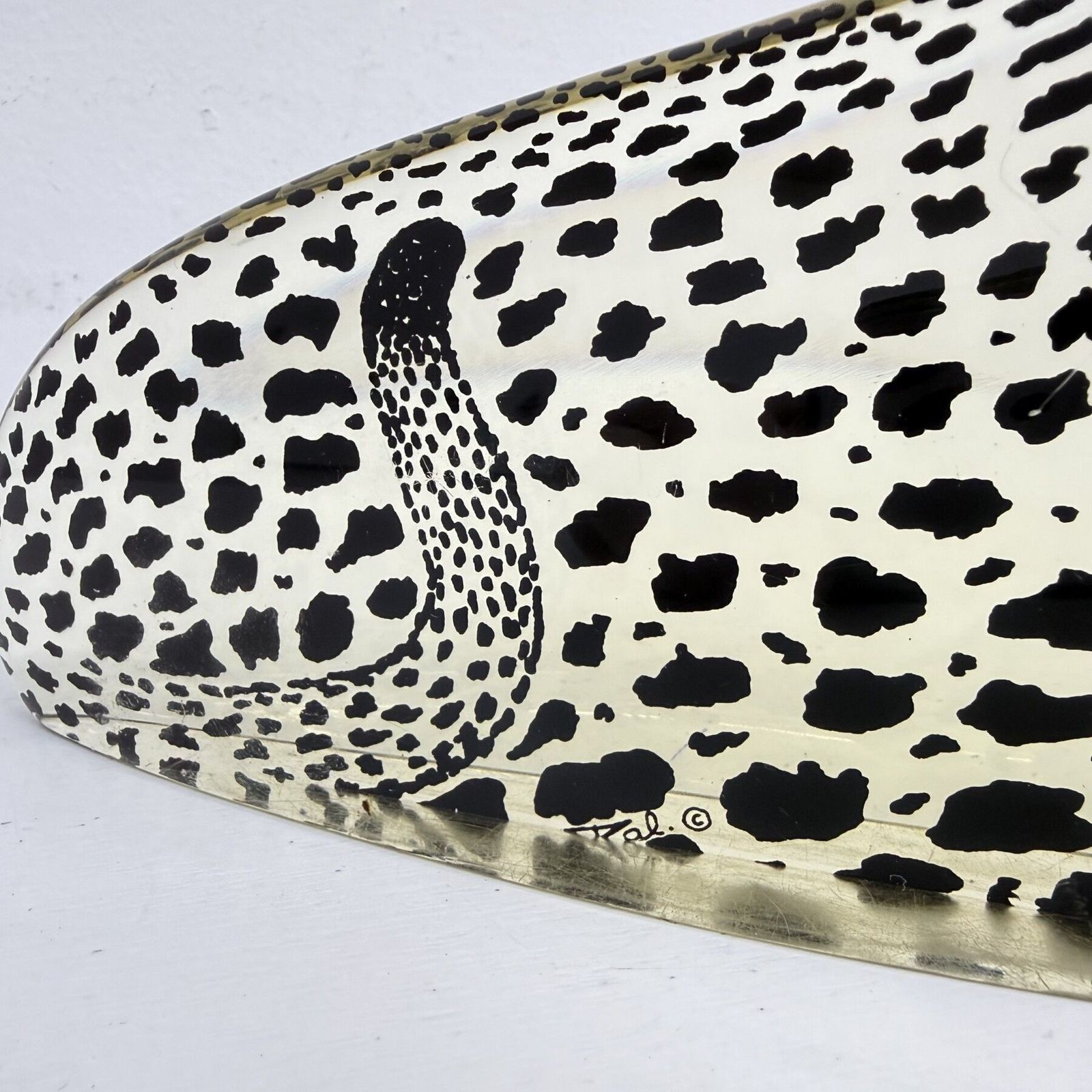 Mid-Century Modern Grote Hars Luipaard van Abraham Palatnik, Brazilië, jaren 1970 photo Kunst