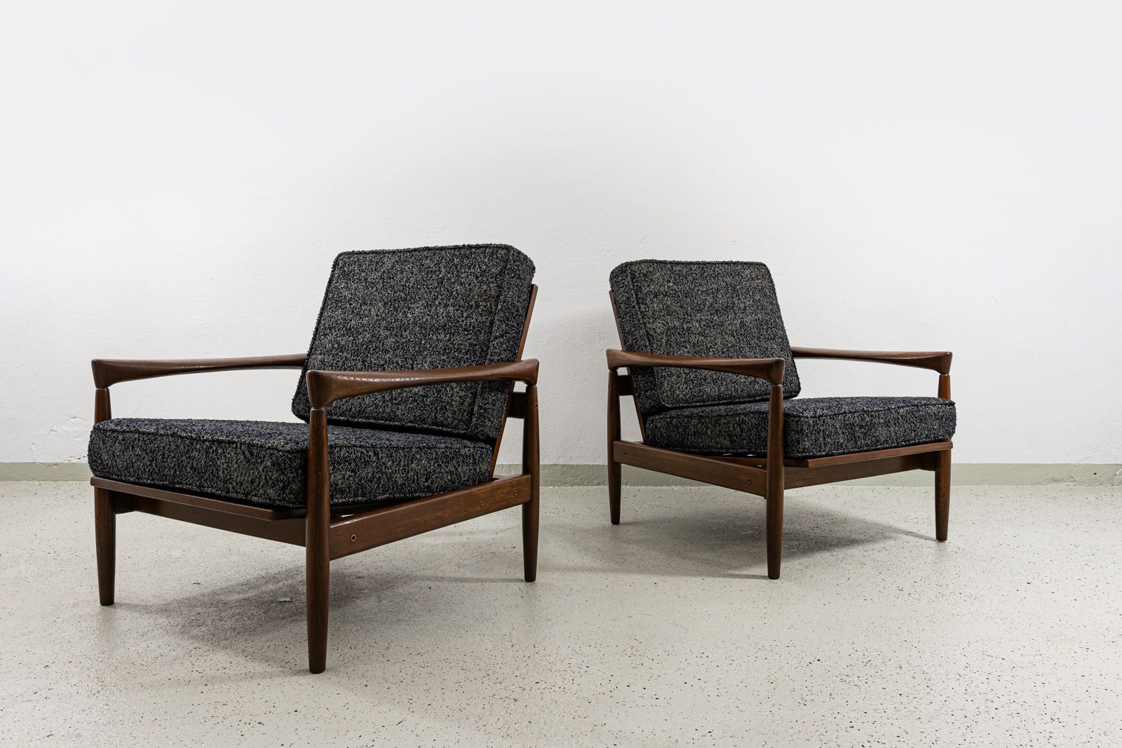 photo furniture Mid-Century Modern fauteuils "Kolding" van Erik Wørts voor IKEA, jaren 1960, set van 2