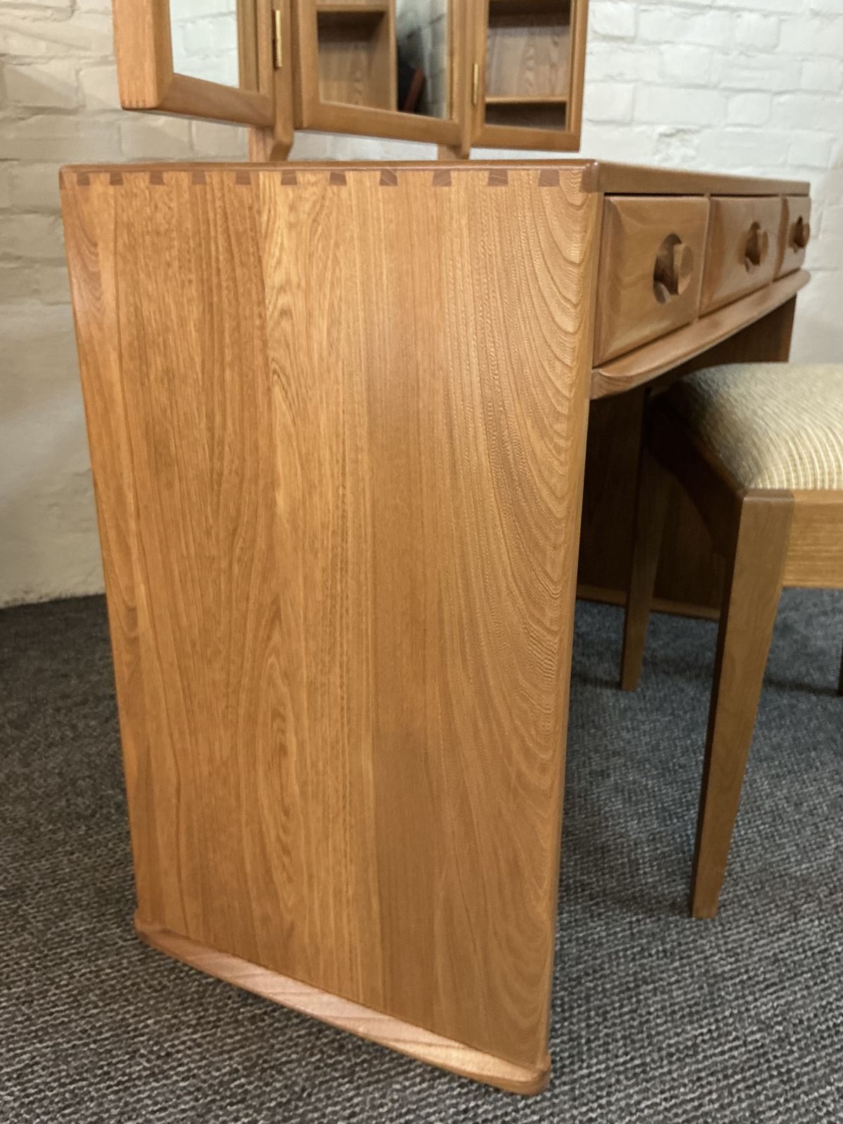 Ercol Windsor Dressing Table In Light Finish. photo for sale