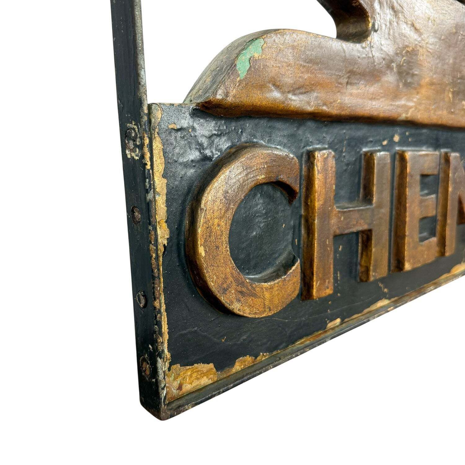 Vintage apothekersbord met vijzel en stamper photo buy