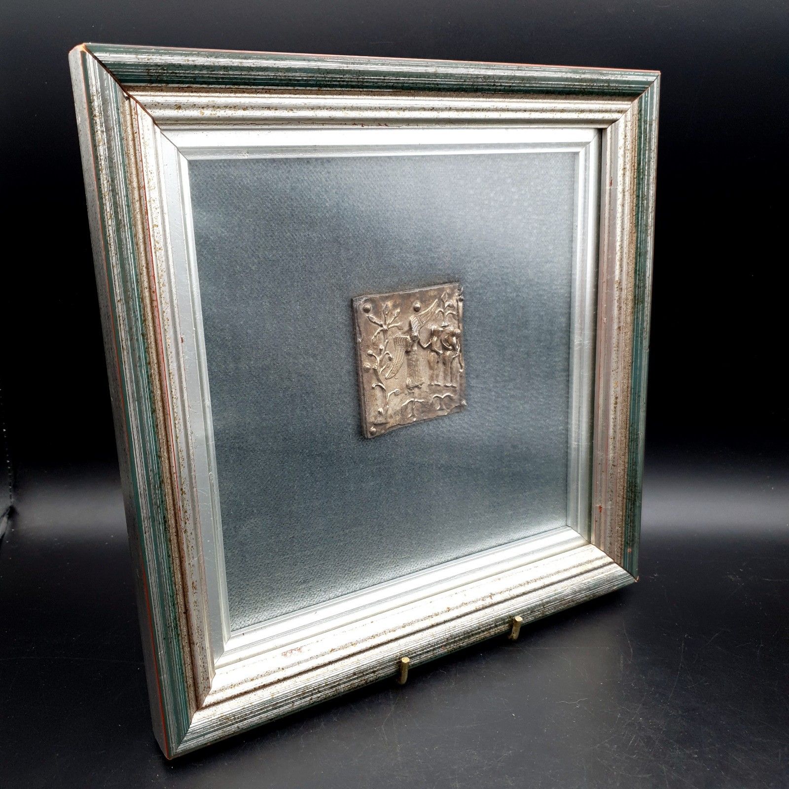 Fidia Gallery 925 Zilver Adam & Eva Hildesheim Bernward Deur 24,5 cm Vierkant C90s