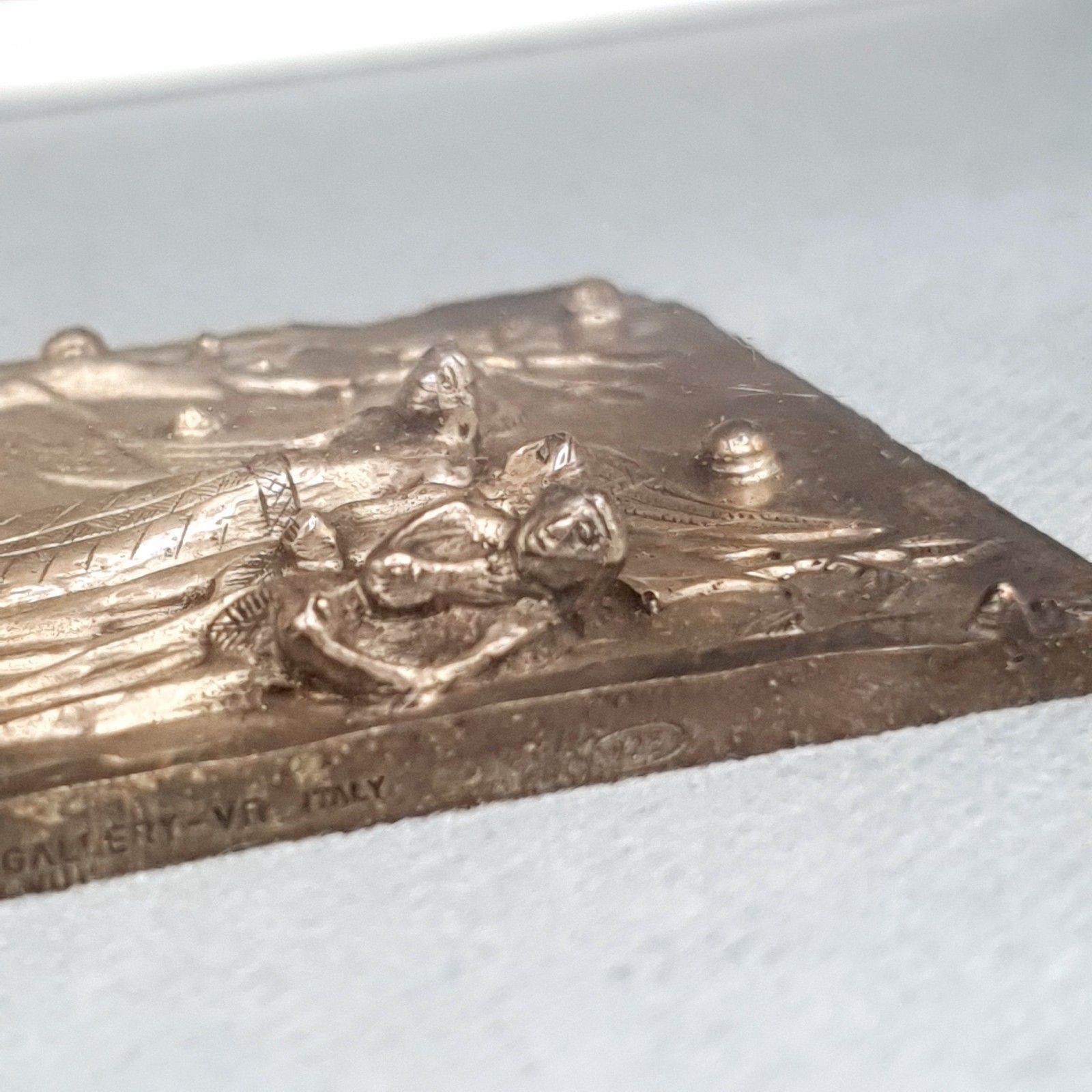 photo furniture Fidia Gallery 925 Zilver Adam & Eva Hildesheim Bernward Deur 24,5 cm Vierkant C90s