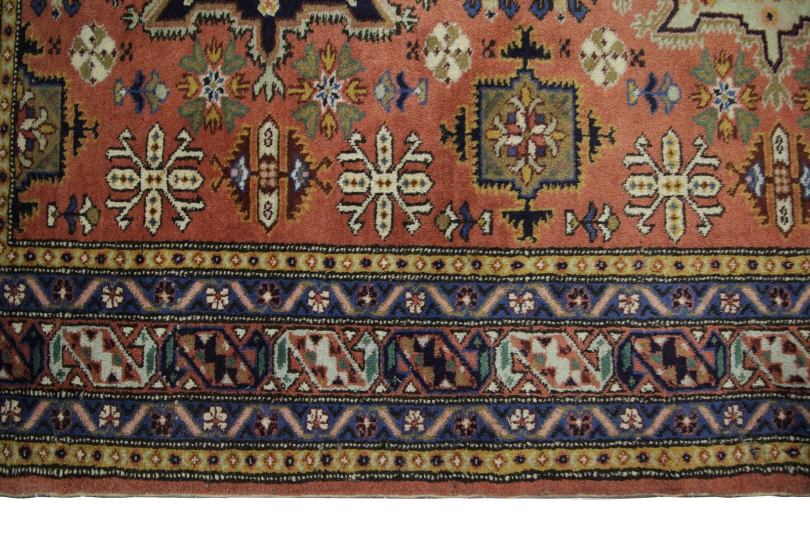 Tapis d'Orient vintage en laine, tapis turc traditionnel, chambre à coucher photo Textiles