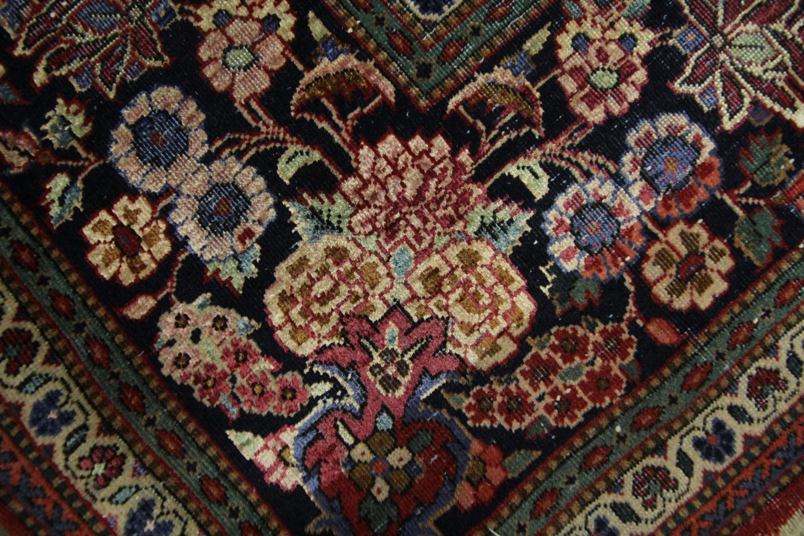 Handmade Carpet Tree Of Life Vintage Living Room Rug Red Oriental Rug For Sale photo 3582.0