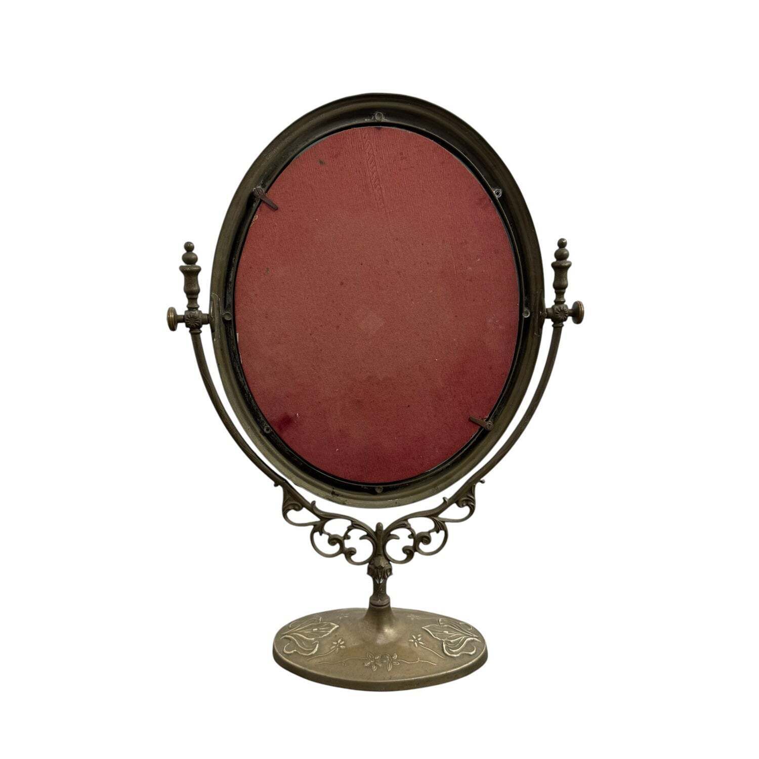 Tafelspiegel in Art Nouveau-stijl met vrouwenfiguur photo buy