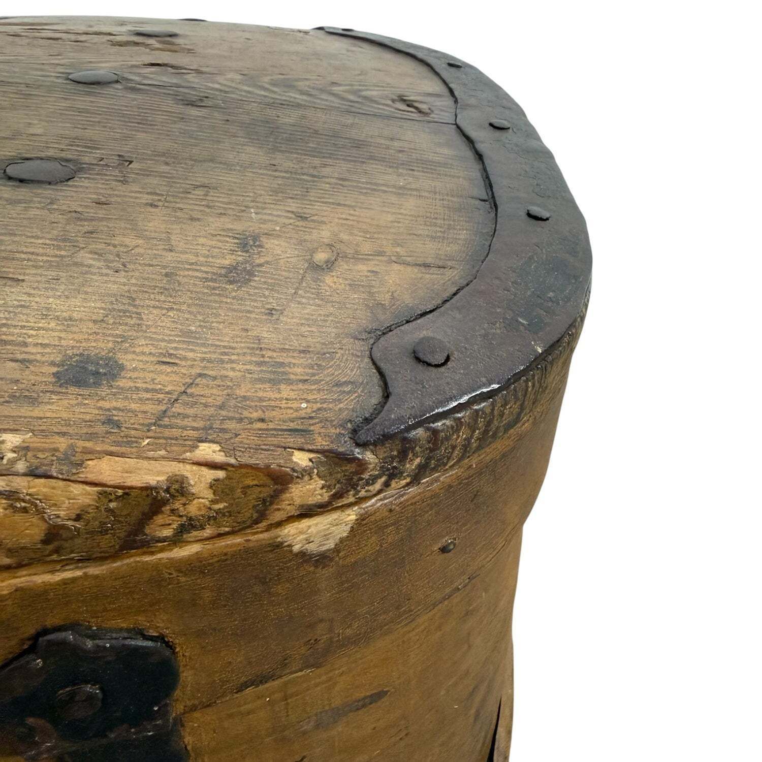 Uitzonderlijk grote antieke Zweedse bentwood-kist photo 525.0