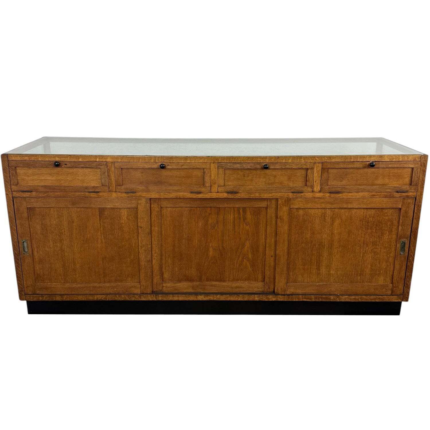 photo for sale Large Vintage Oak Shop Display Counter