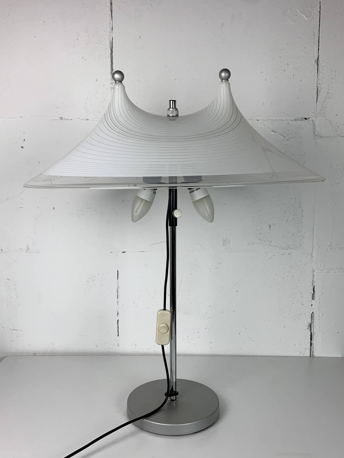 Large Dutch Design Space Age Adjustable Table Or Desk Lamp By Harco Loor, 1 photo furniture