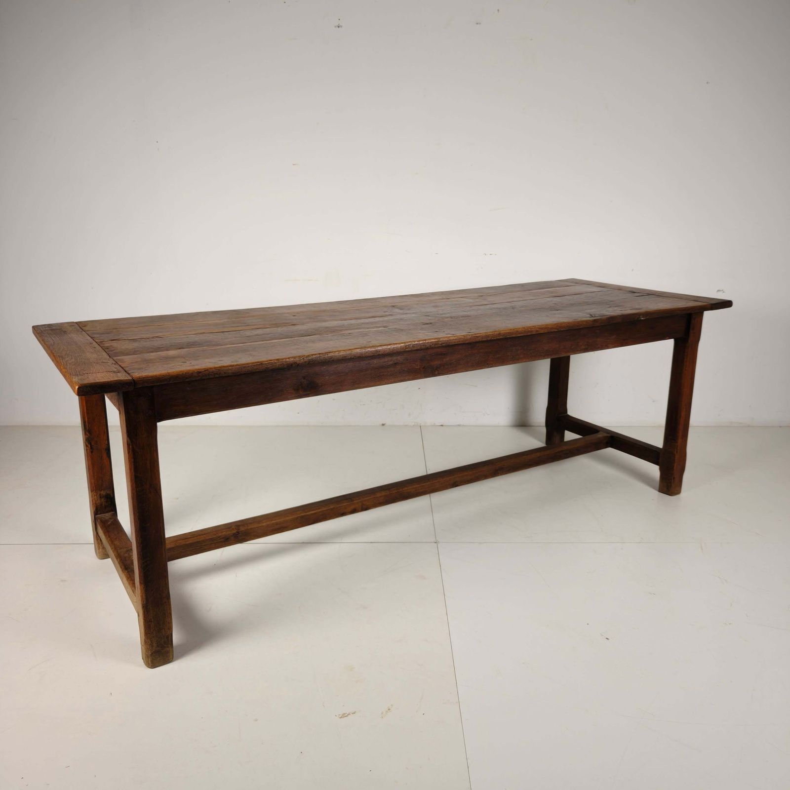 French Oak Farmhouse Table, 19th Century photo vinterior