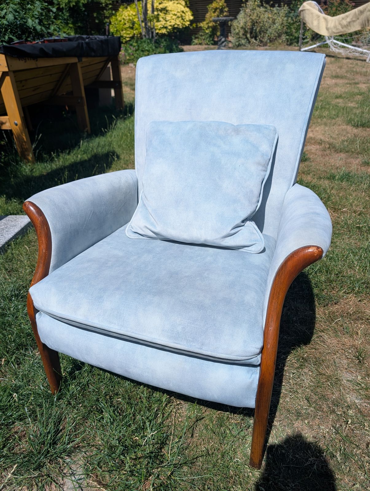 Vintage Parker Knoll Froxfield Armchair Pk 749   Newly Upholstered photo buy