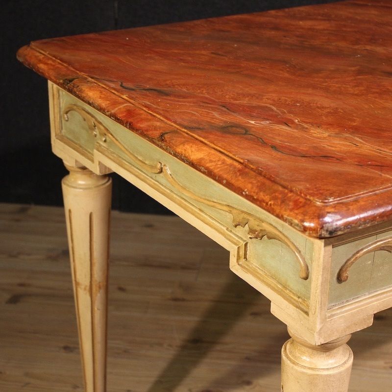 20th Century Louis XVI Style Lacquered And Painted Table photo buy