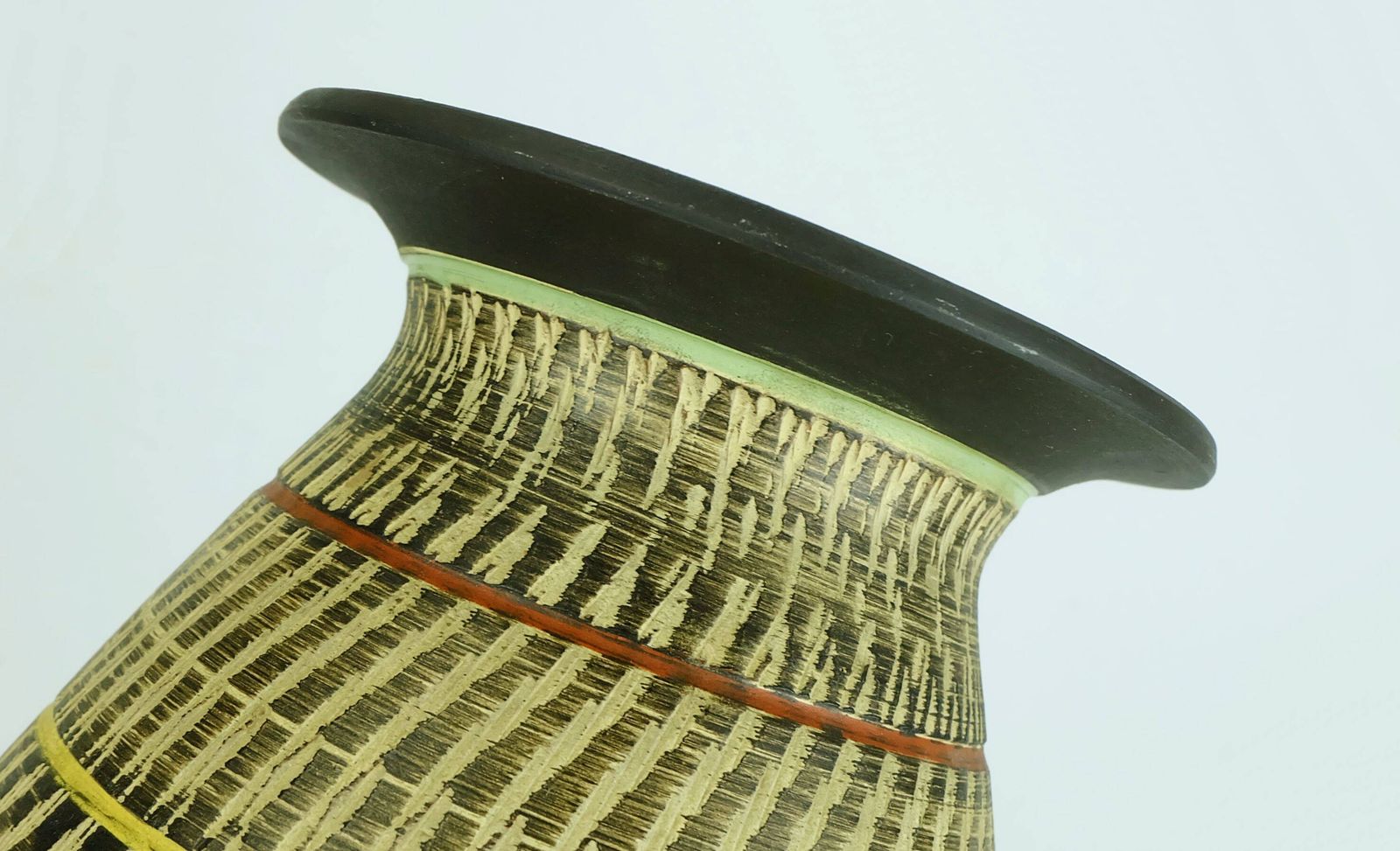 Vase de sol Duemler & Breiden modèle 32/35 Sgraffito, mid-century, années 1950 photo 149.0