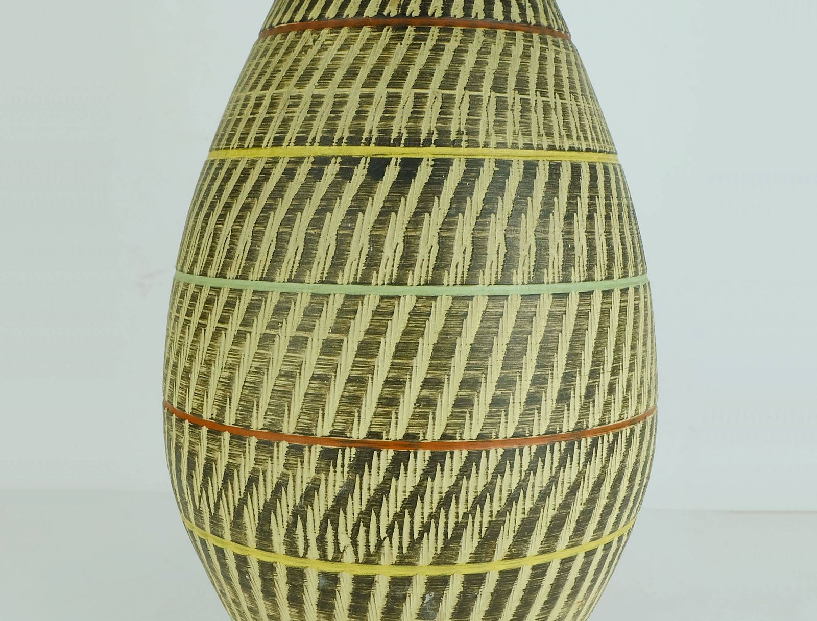 Vase de sol Duemler & Breiden modèle 32/35 Sgraffito, mid-century, années 1950 photo buy
