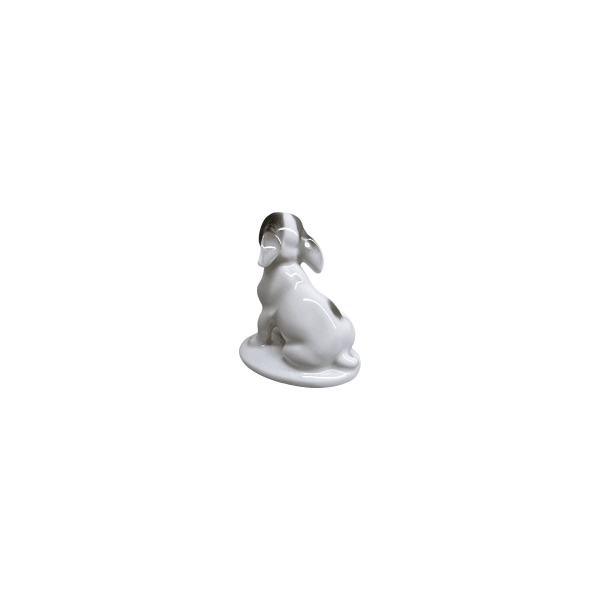 French Porcelain Bulldog Puppy By Rosenthal, 1920s photo Home Decor