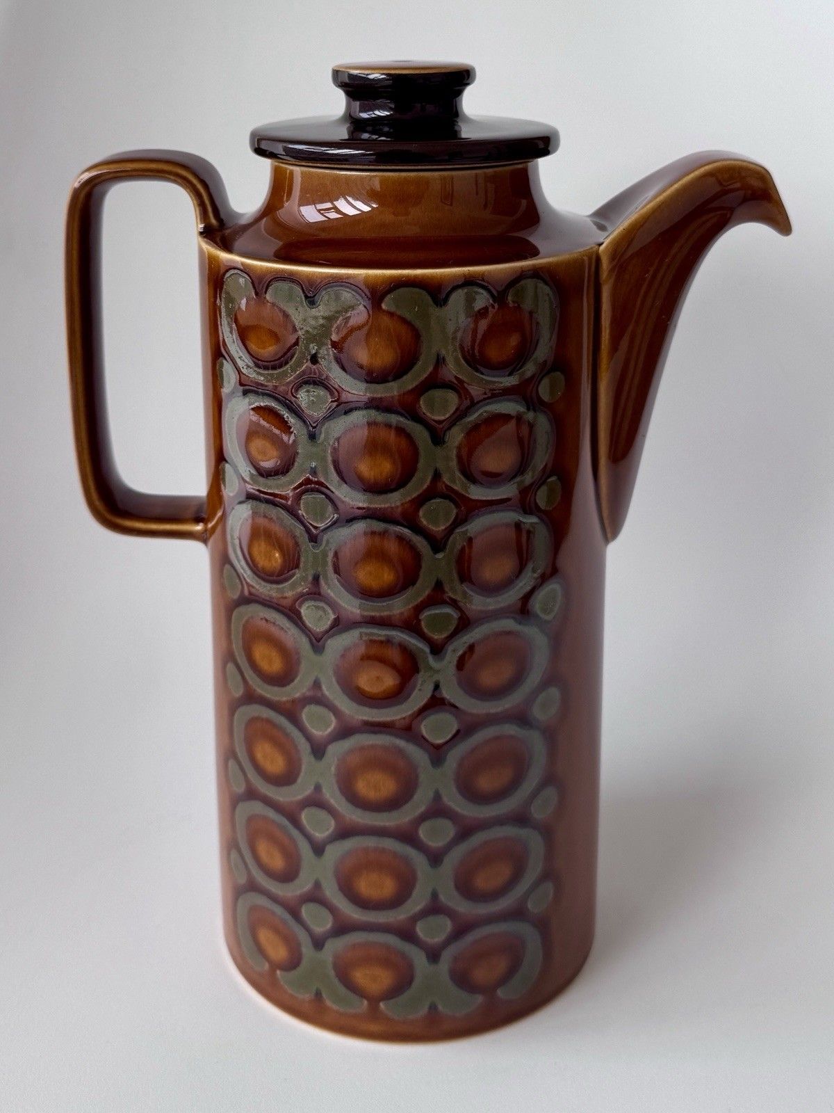 1970’s John Clappison Hornsea Brontë Coffee Pot, Tea Storage Jar & Salt Shaker photo buy