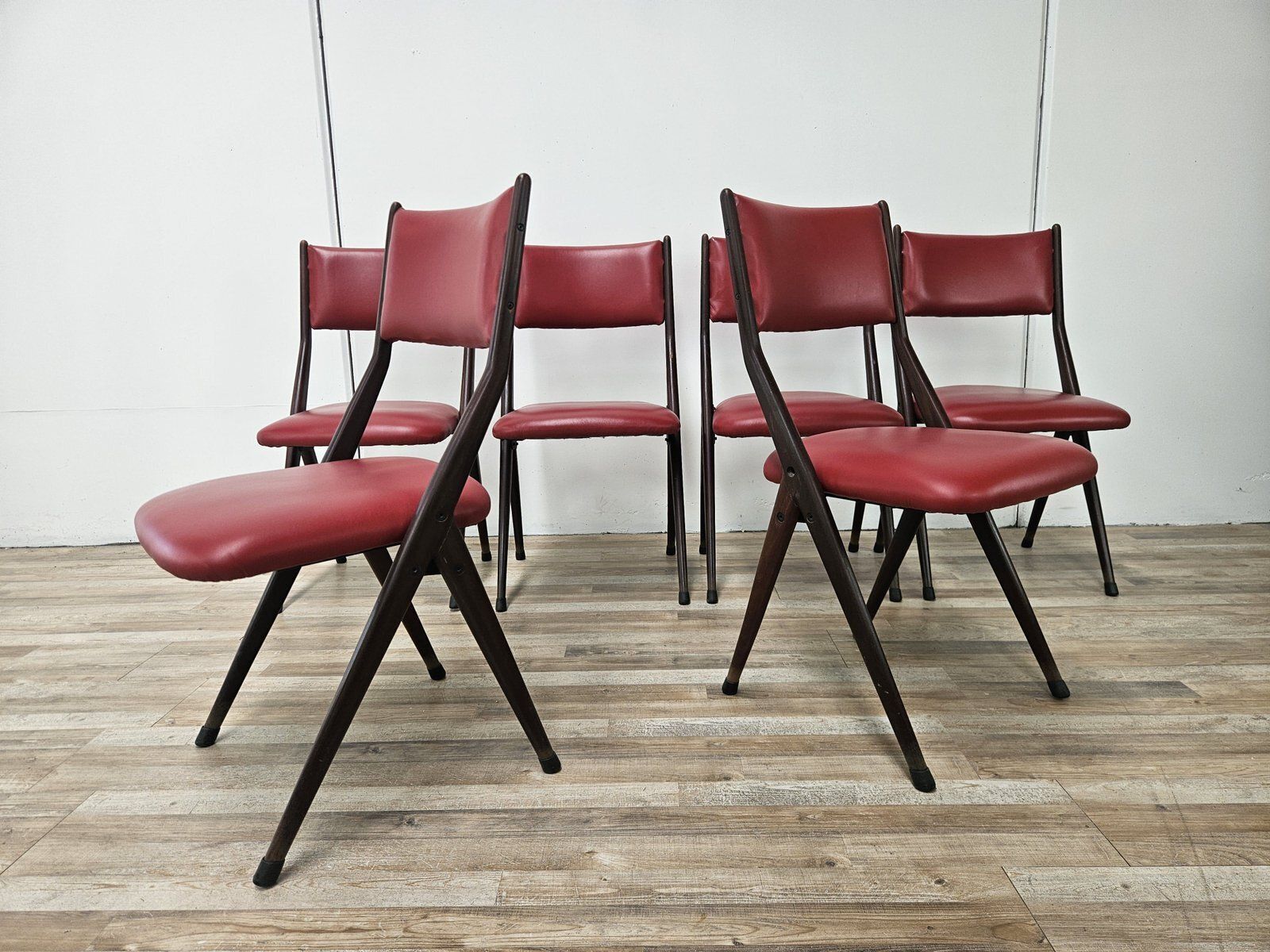 Stoelen van Gaetano en Alessandro Besana, 1960, set van 6
