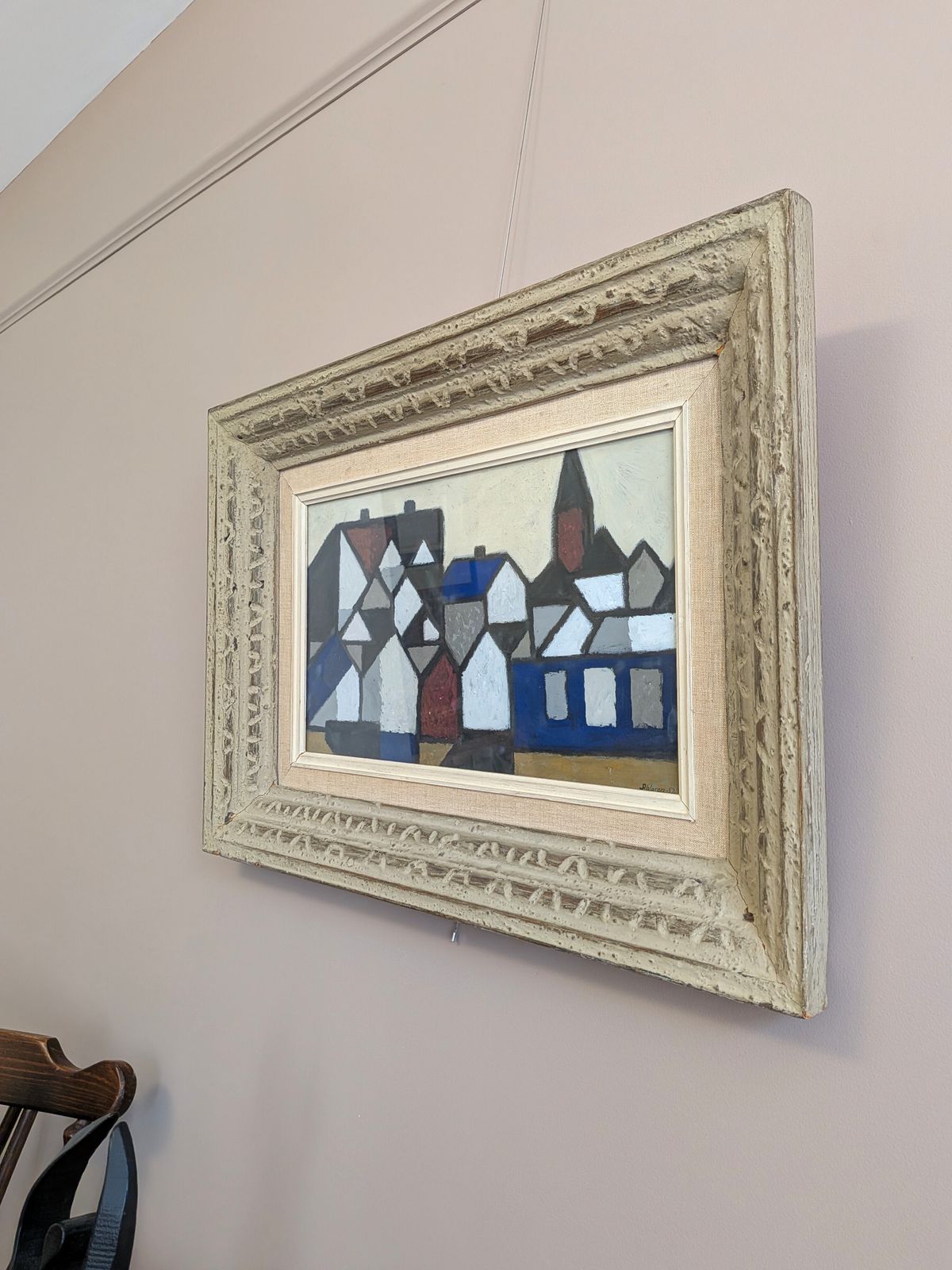 Rhythm Of Facades , Oil Painting photo Art