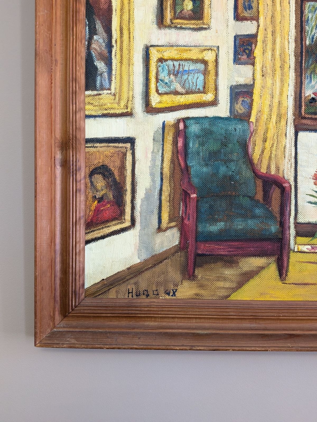 The Collector's Corner, Oil Painting photo 506.0