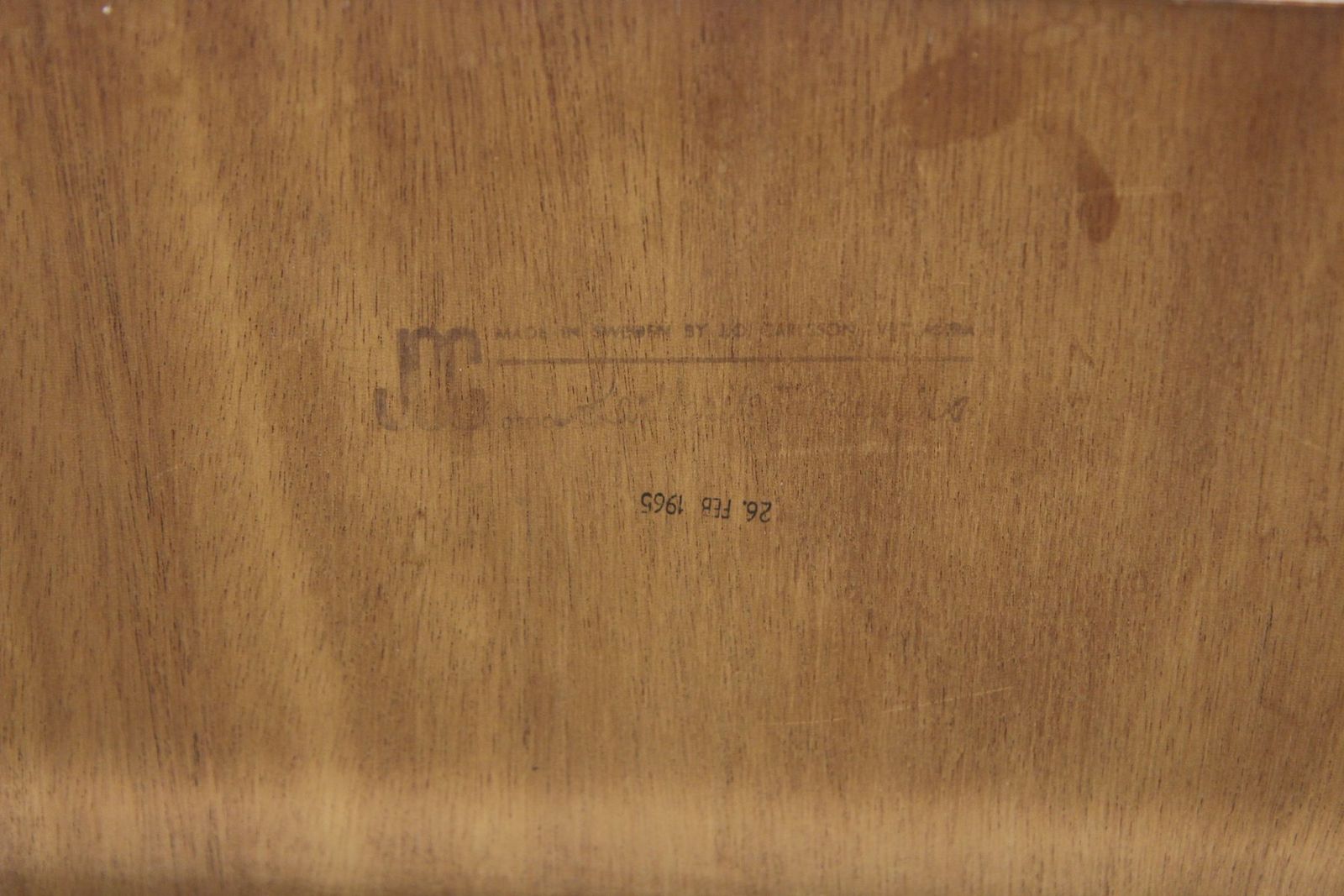 Table basse en palissandre par Karl-Erik Ekselius pour JOC Vetlanda, Suède, années 1960 photo 811.0