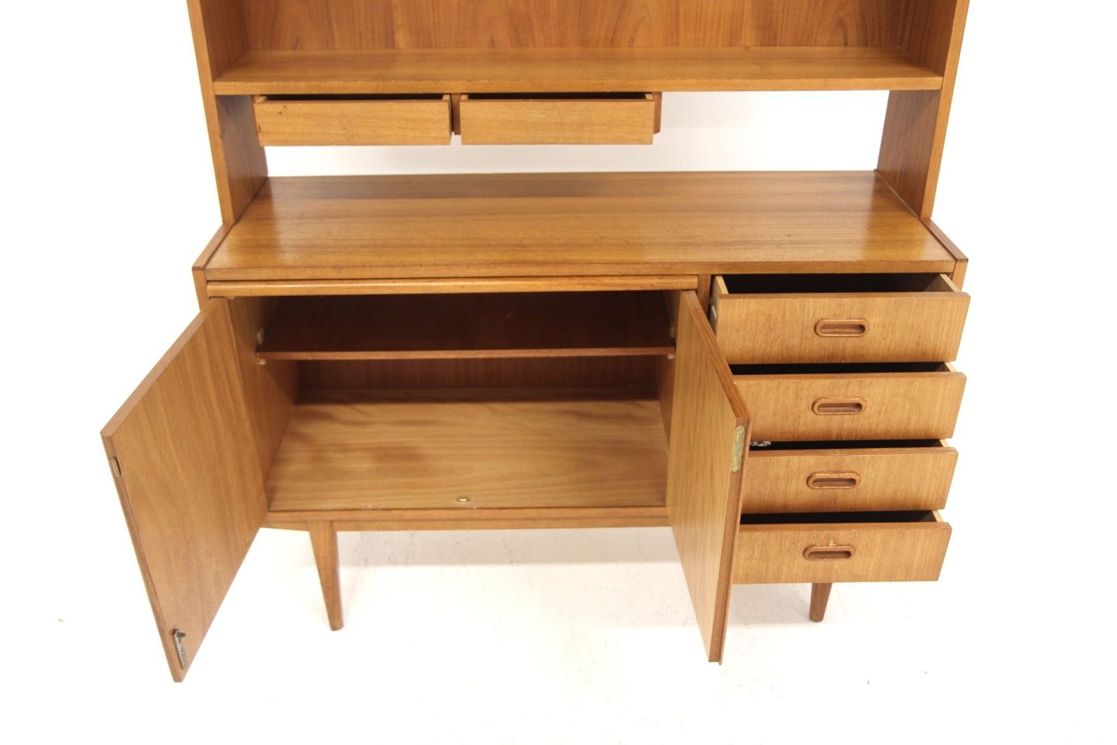 Secrétaire scandinave en teck, Suède, 1960 photo for sale