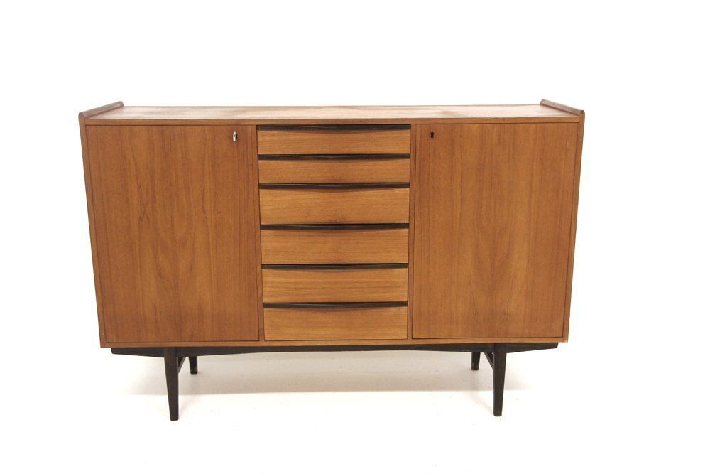 Buffet scandinave en teck, Suède, 1960 photo furniture