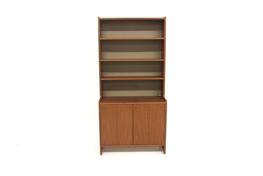 Bibliothèque scandinave en teck, Suède, 1960 photo furniture