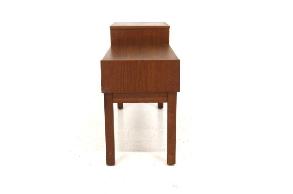 Banc téléphone scandinave en teck, Suède, 1960 photo Mobilier