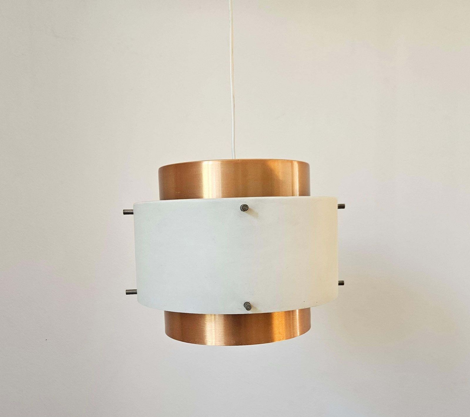 Zeldzame mid-century hanglamp in de stijl van Jo Hammerborg, Denemarken, jaren 1970 photo for sale