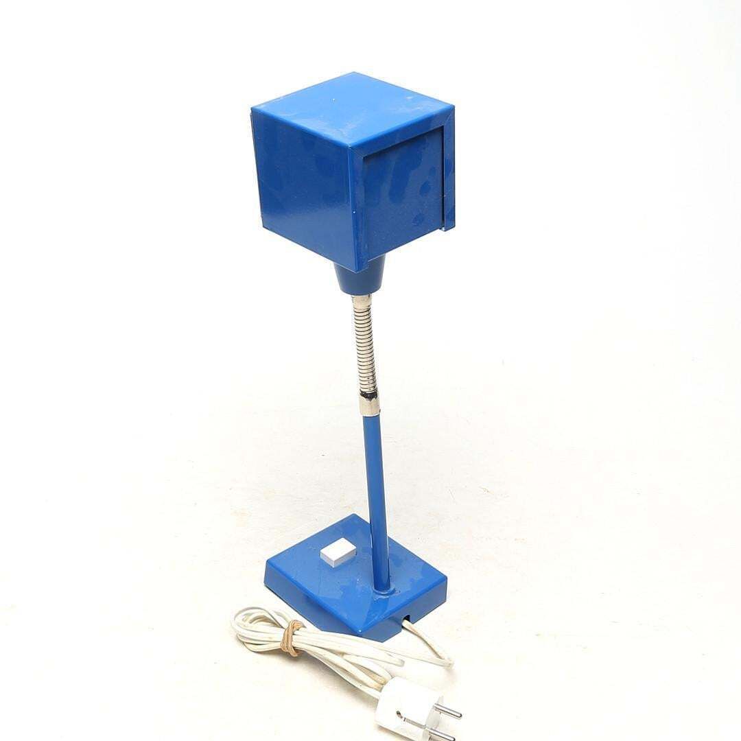 Lighting Hans Agne Jakobsson Table Lamp "Kuben" Elidus, From The Late 1960s photo