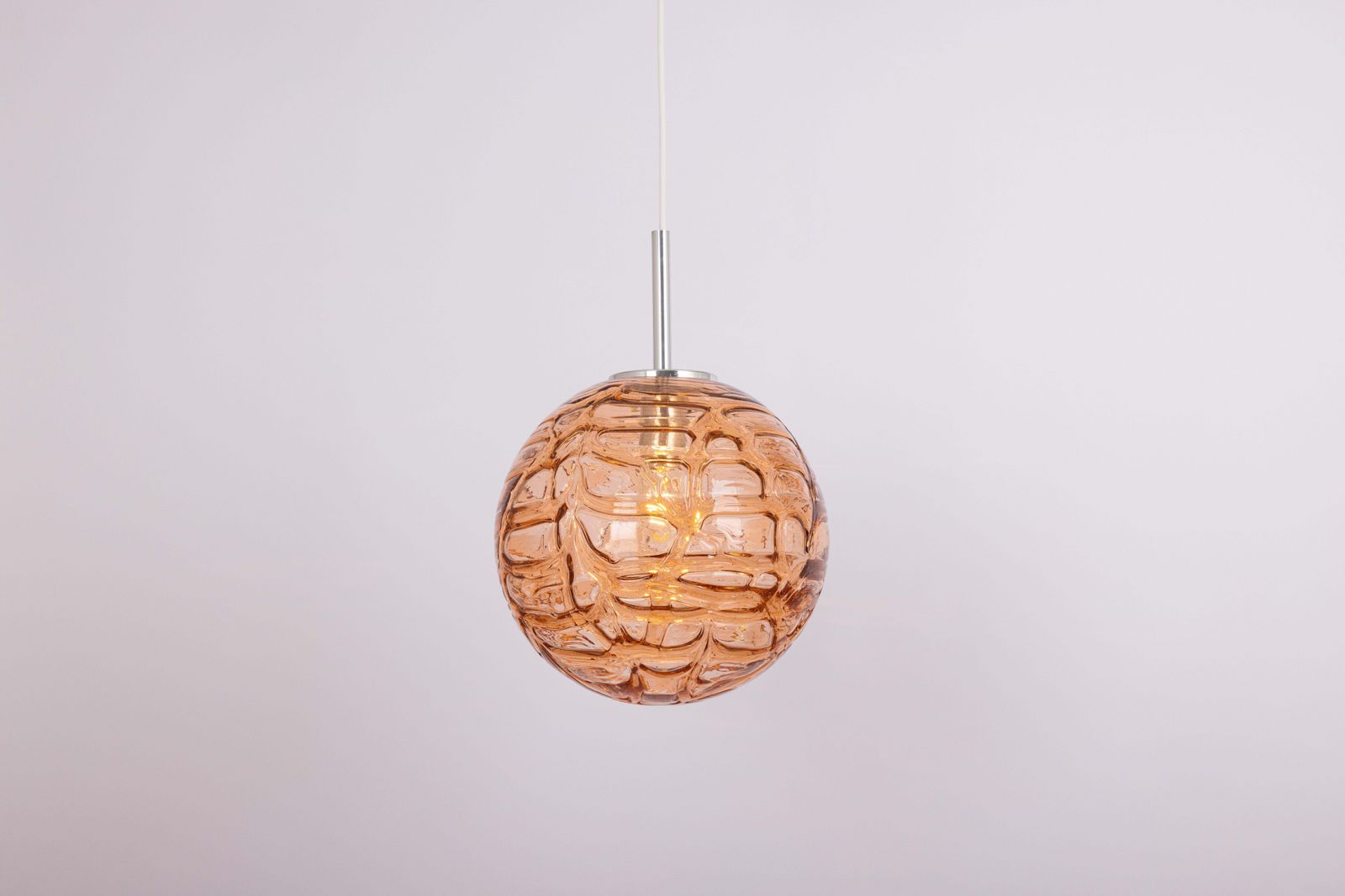 Grote zeldzame roze Murano bollamp van Doria, Duitsland, jaren 1970 photo 1114.0