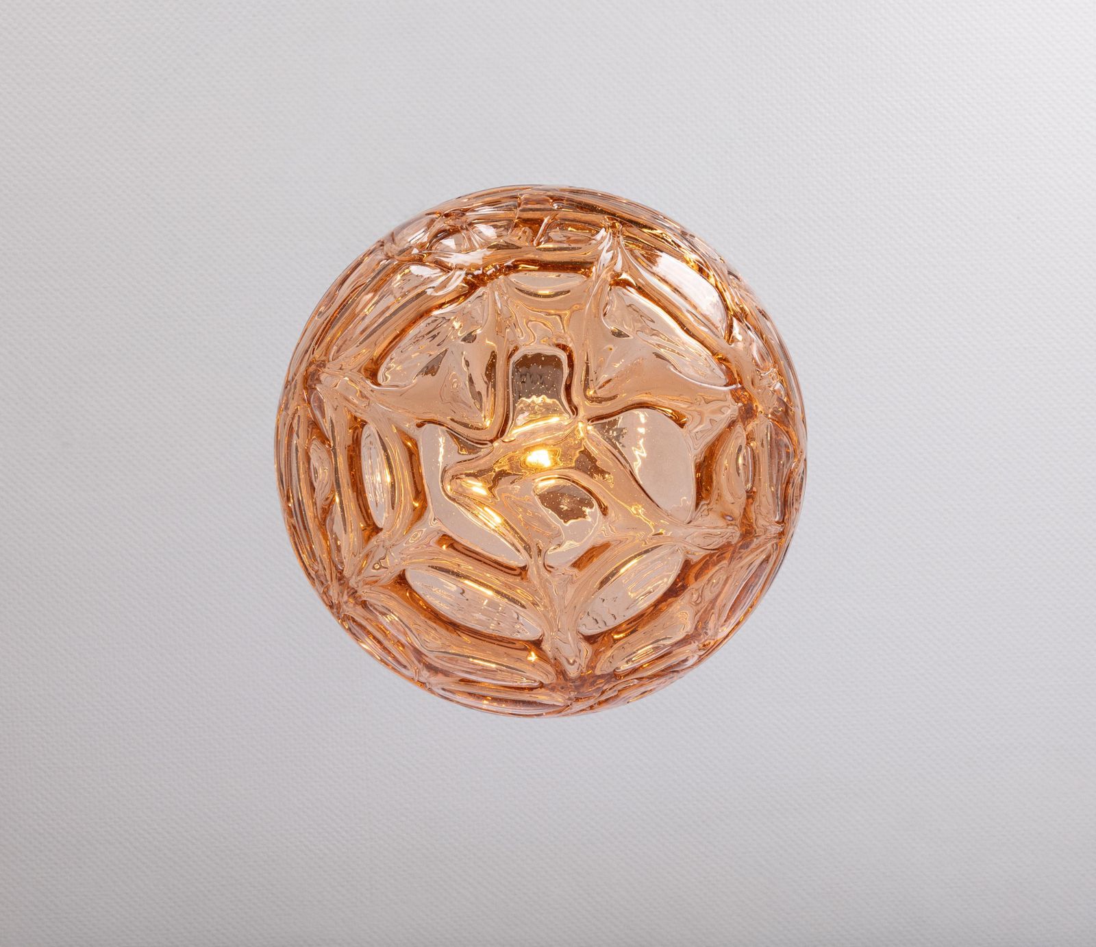 Grote zeldzame roze Murano bollamp van Doria, Duitsland, jaren 1970 photo buy