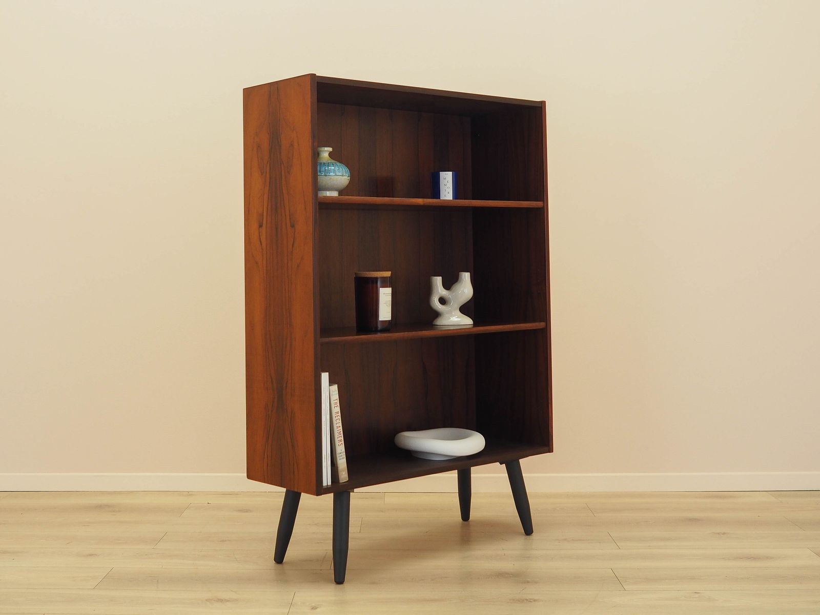 Vintage boekenkast, Deens design, jaren 1970, gemaakt in Denemarken photo 689.0