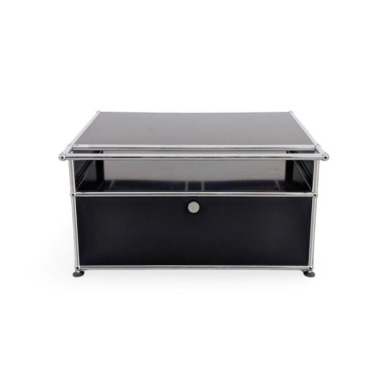 USM Haller salontafel, Fritz Haller bijzettafel, metaal