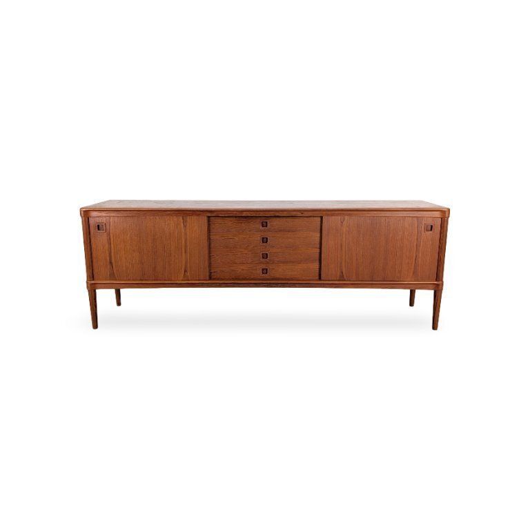 Commode Bramin H. W. Small en teck, buffet mid-century