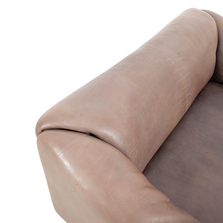 photo furniture Original De Sede Ds 47 Sofa Couch Two Seater Leather Design Brown