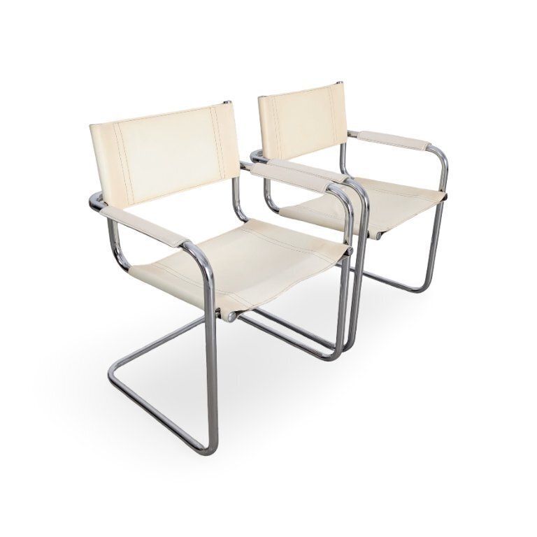 Set Of 2 Bauhaus Cantilever Chairs, Like Mart Stam And Marcel Breuer photo for sale