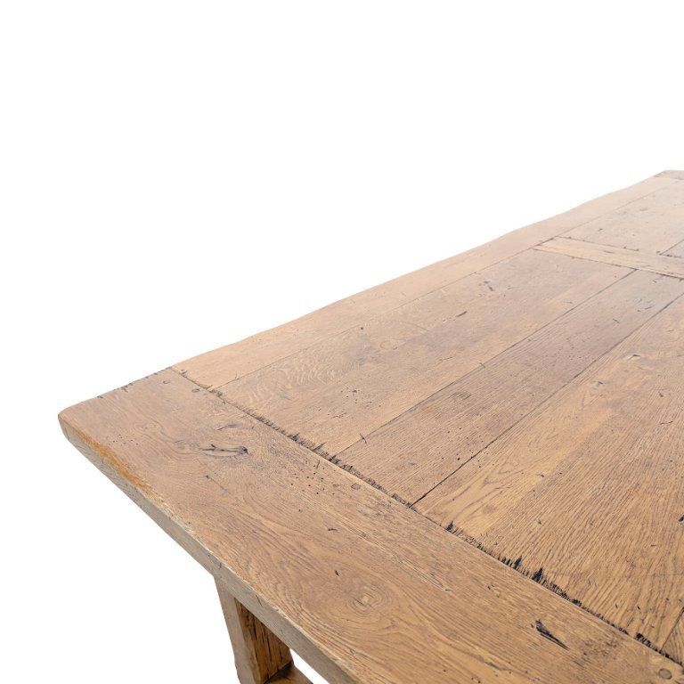 photo for sale Franse eettafel 220 cm, herbergierstafel, antiek boerentafel ca. jaren 1950