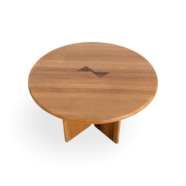 Søren Nissen Ebbe Gehl Eettafel Seltz Noble Beech Frankrijk 1980 photo vintage