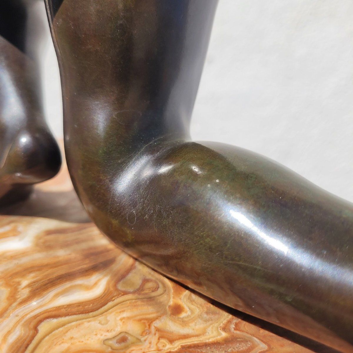 3900.0 A Gory, "Dancer With A Bronze Ball," Art Deco, 20th Century photo
