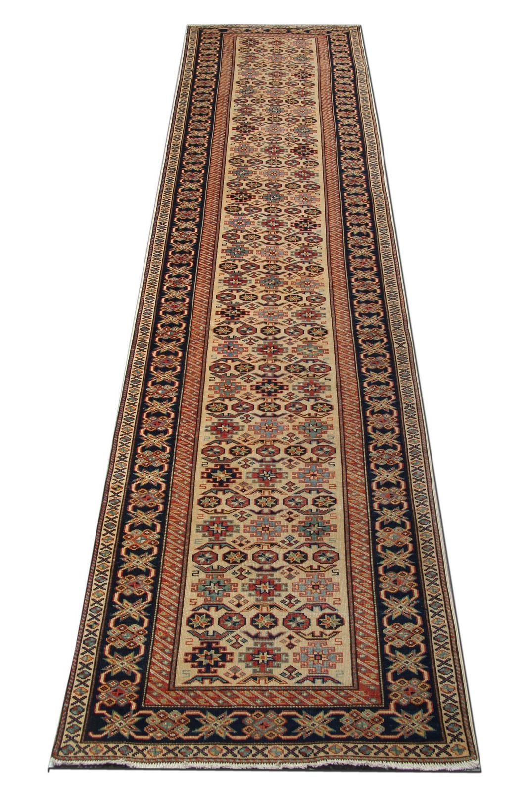 Tapis de couloir Kazak moderne, tapis d'escalier fait main photo furniture