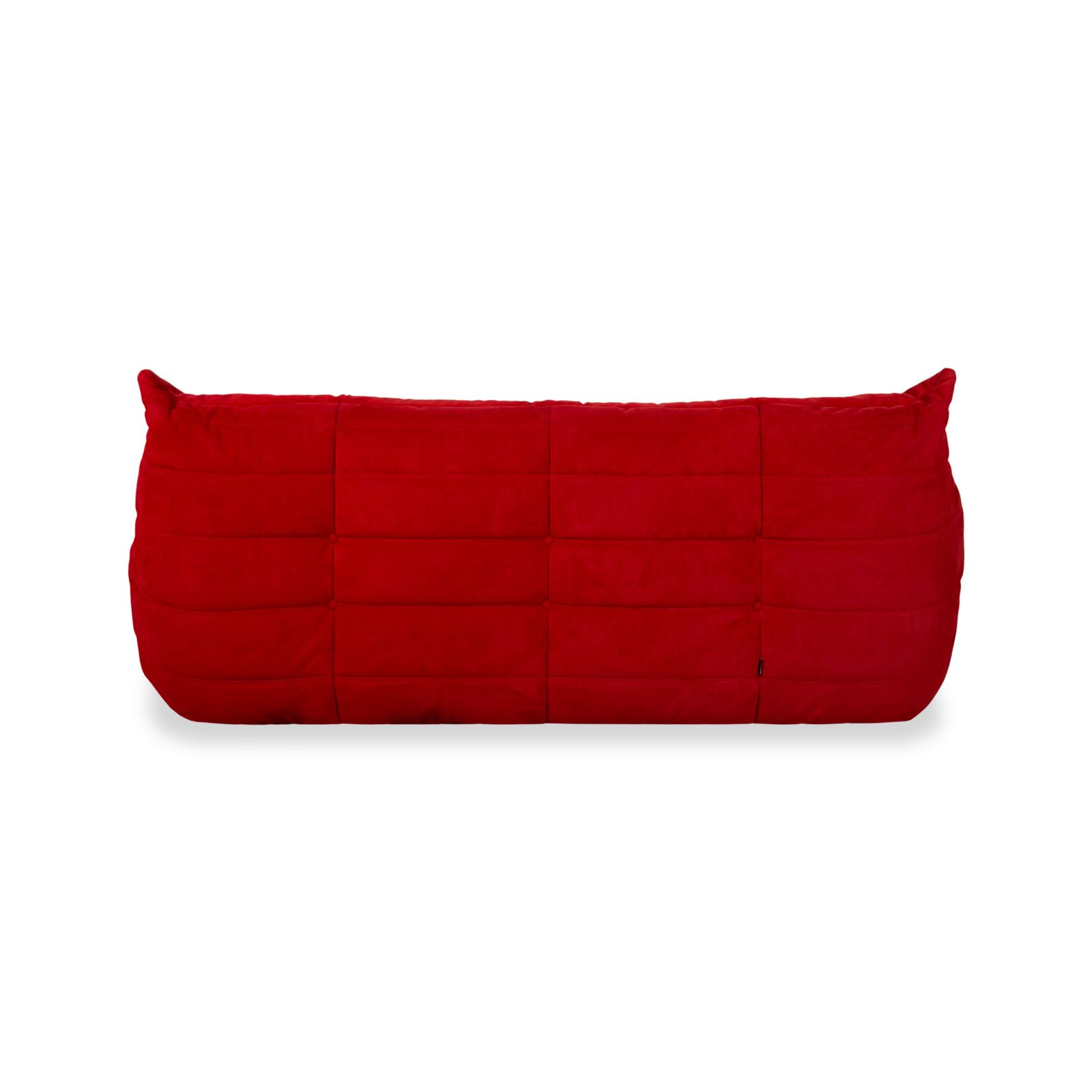 Furniture Ligne Roset Togo Fabric Three Seater Sofa In Red photo