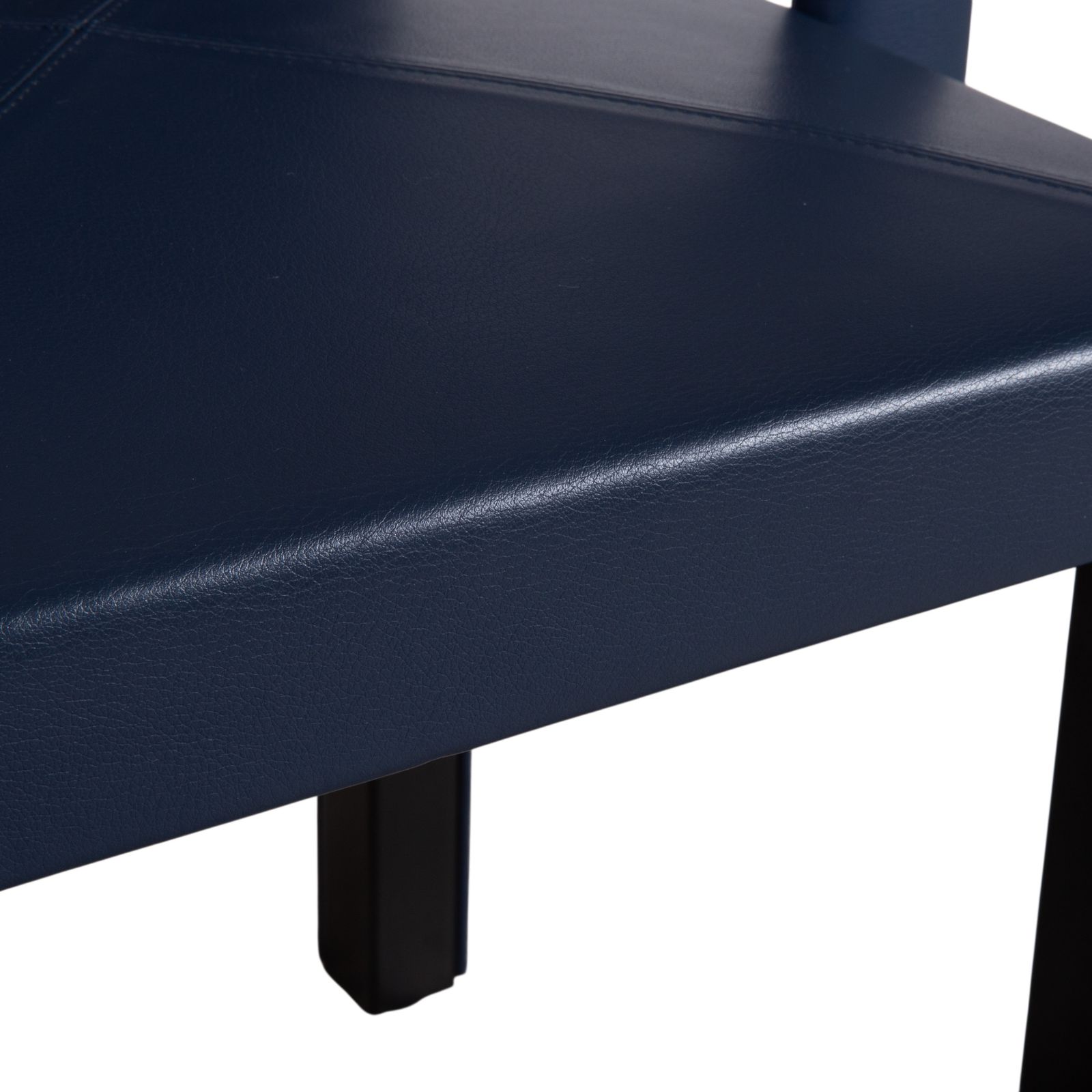 Ensemble de 8 fauteuils B&B Italia Arcadia Arcona en cuir, bleu photo vinterior