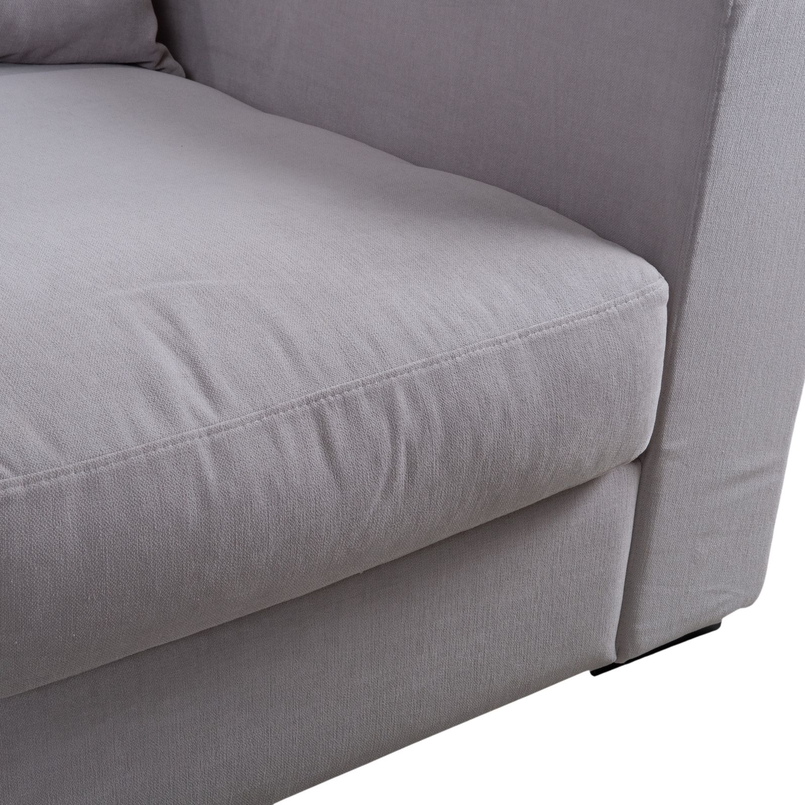 Canapé d'angle BoConcept Cenova en tissu gris photo for sale