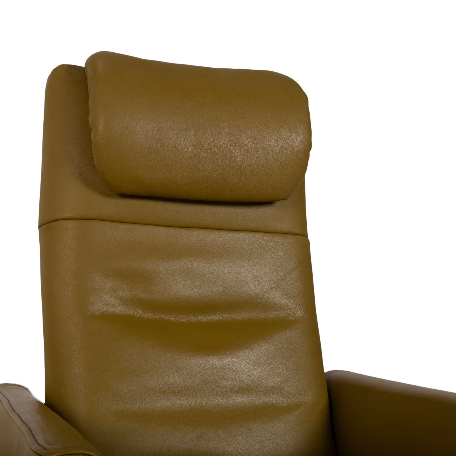 Fauteuil Koinor Seneca en cuir vert, fonction électr. photo vintage