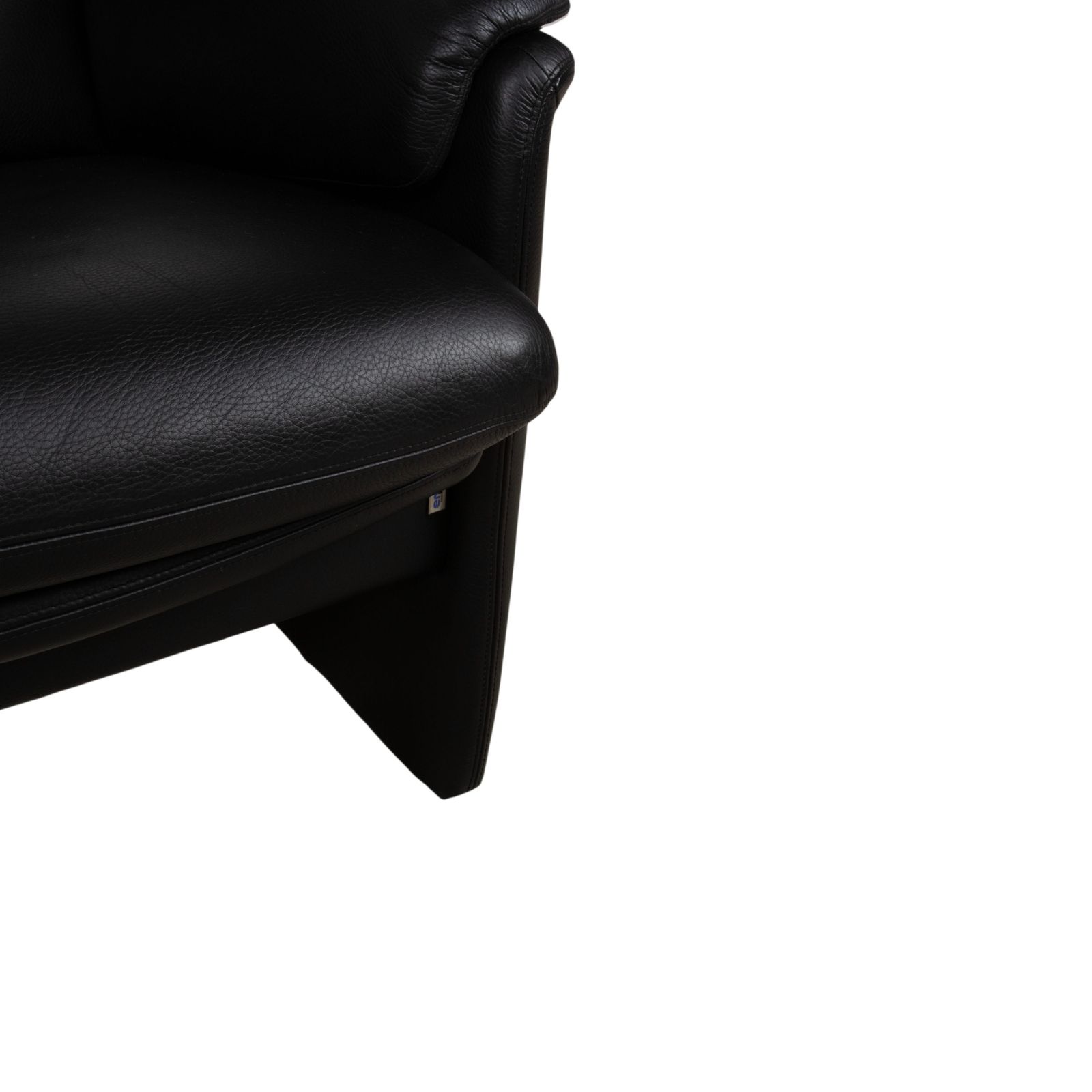 photo for sale Fauteuil Erpo Lugano en cuir noir, fonction manuelle