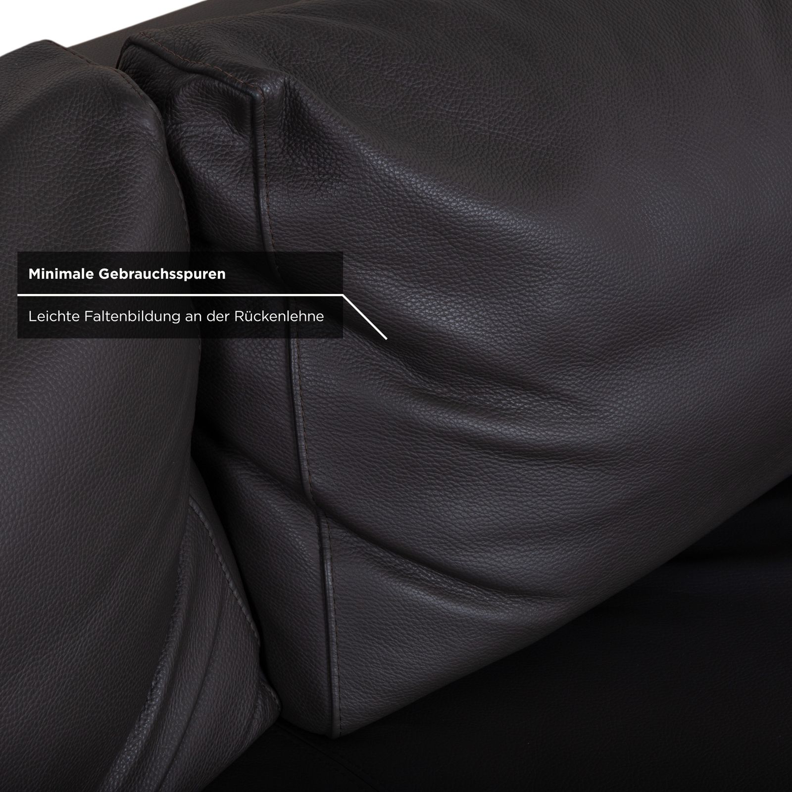 La Nuova Casa Halma Leather Corner Sofa Black photo buy