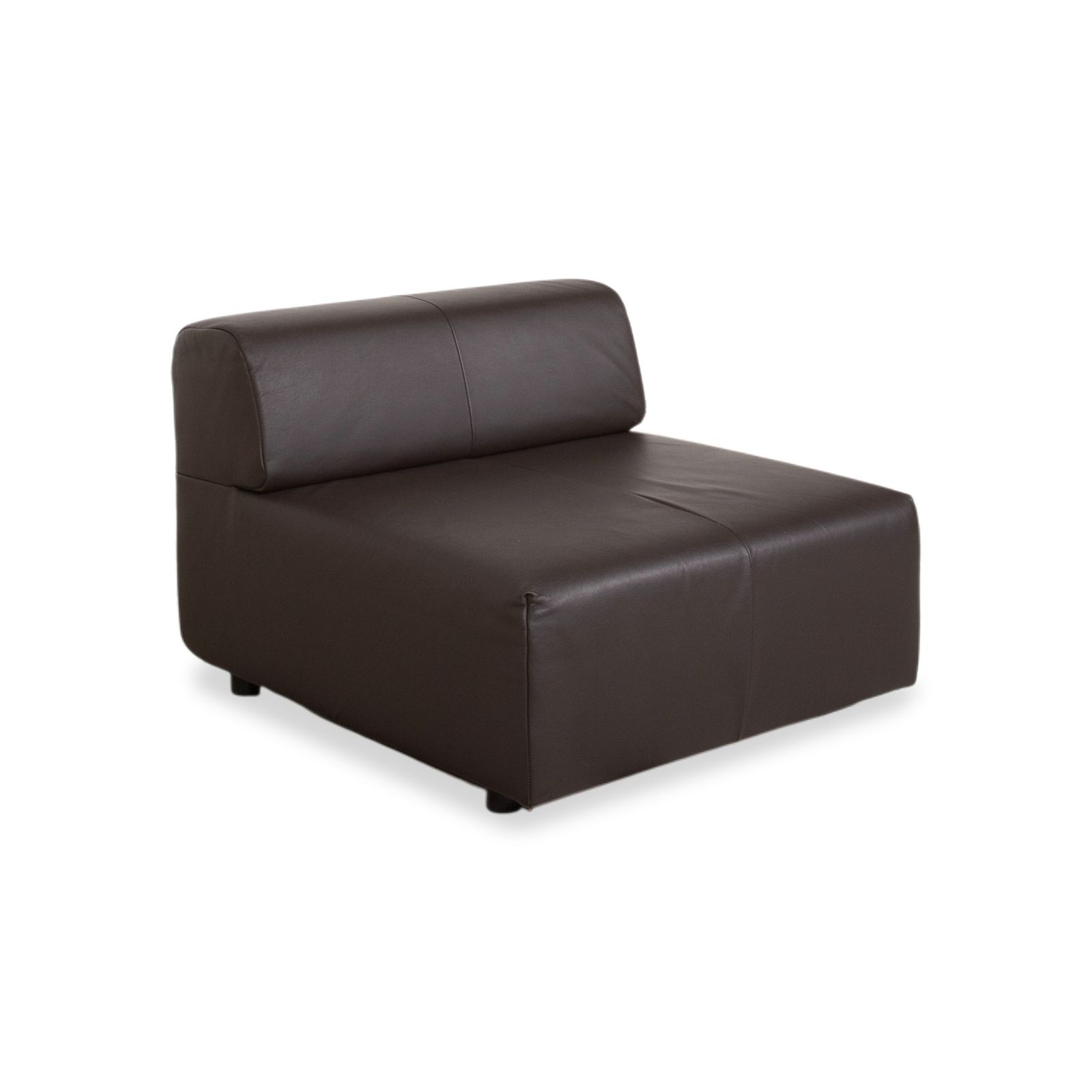 Rolf Benz Freistil 185 Leather Armchair Brown photo for sale
